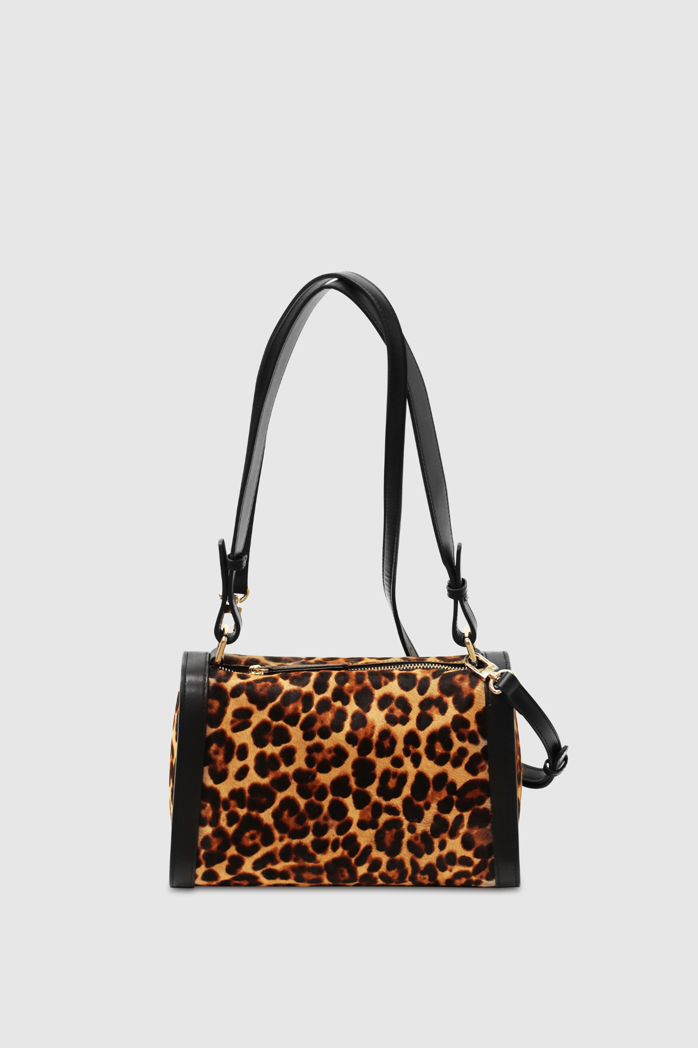 Leopard print 2025 leather handbag