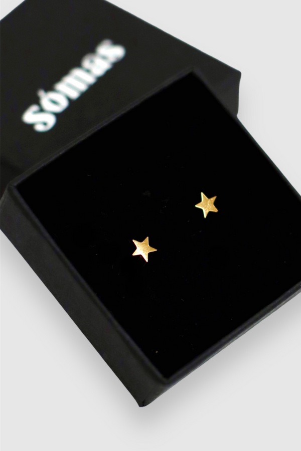 Mini Star Stud Earrings ( Colours )