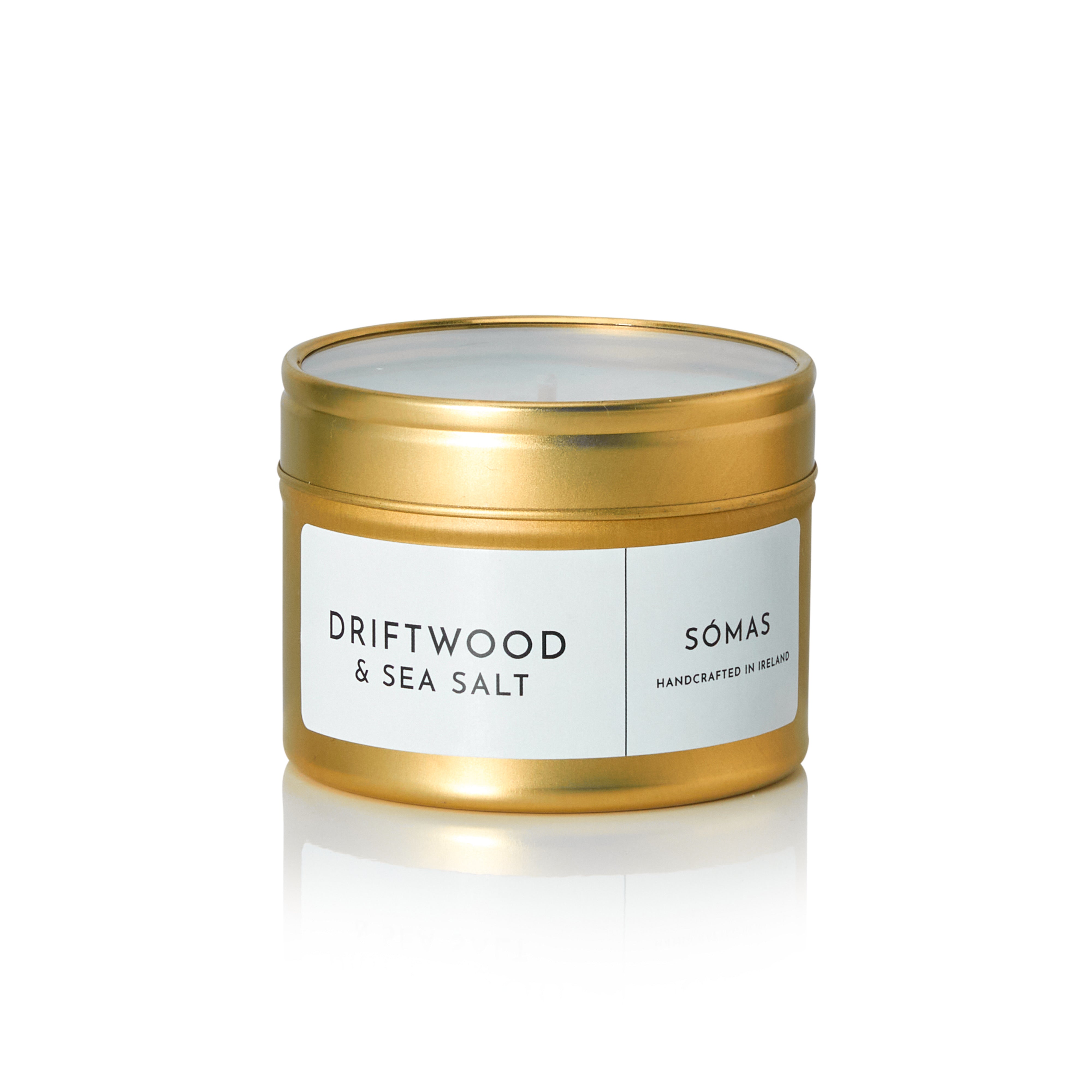 Driftwood and Sea Salt scented soy wax candle  Somas Studio Irish Candles  – SÓMAS STUDIO