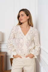 CLEO LACE BLOUSE