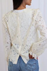 CLARICE LACE REVERSIBLE SHIRT