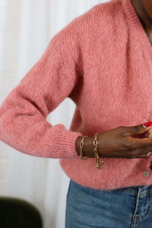 KIARA CARDIGAN PINK