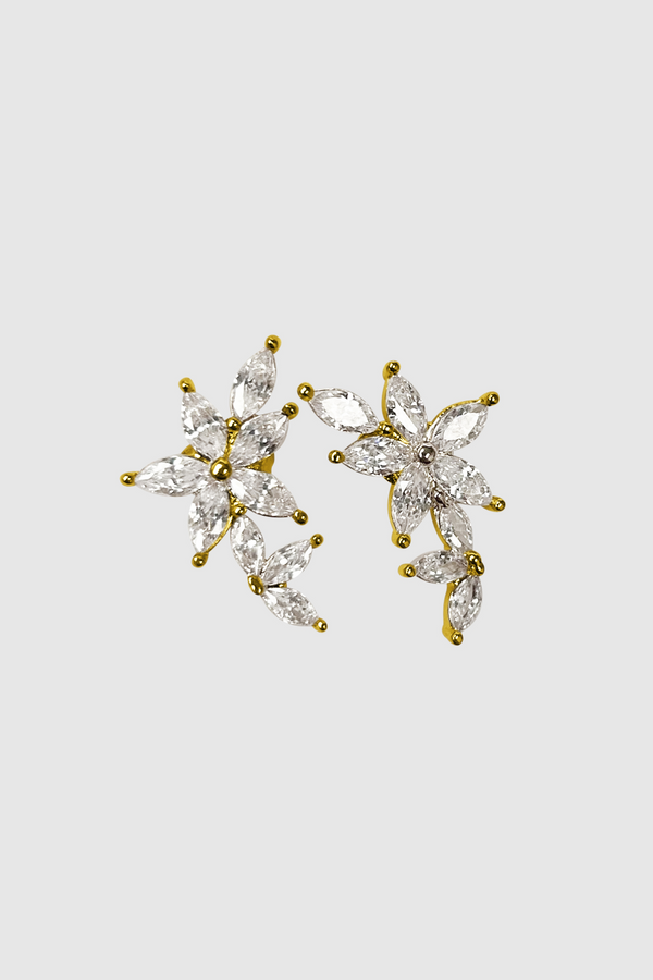Verly Gold Filled Floral Earrings