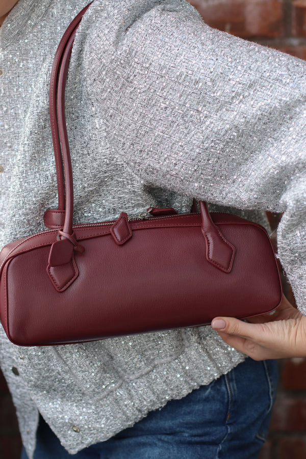 Francisse Baguette Bag Wine