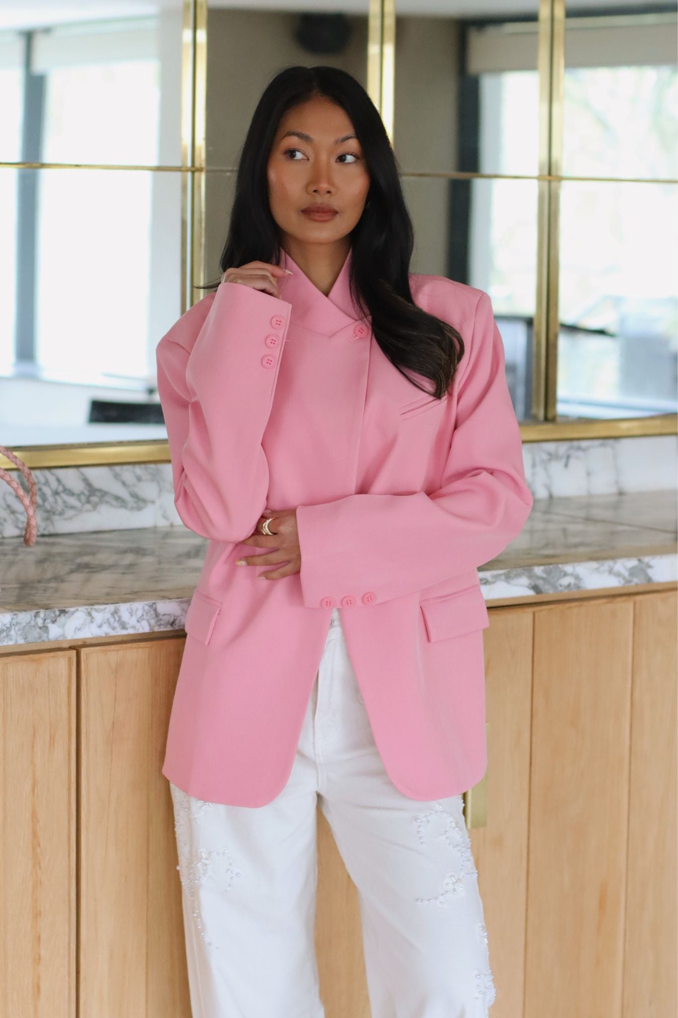 KENNEDY BLAZER PINK