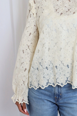 CLARICE LACE REVERSIBLE SHIRT