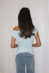 BARDOT TOP SEAFOAM