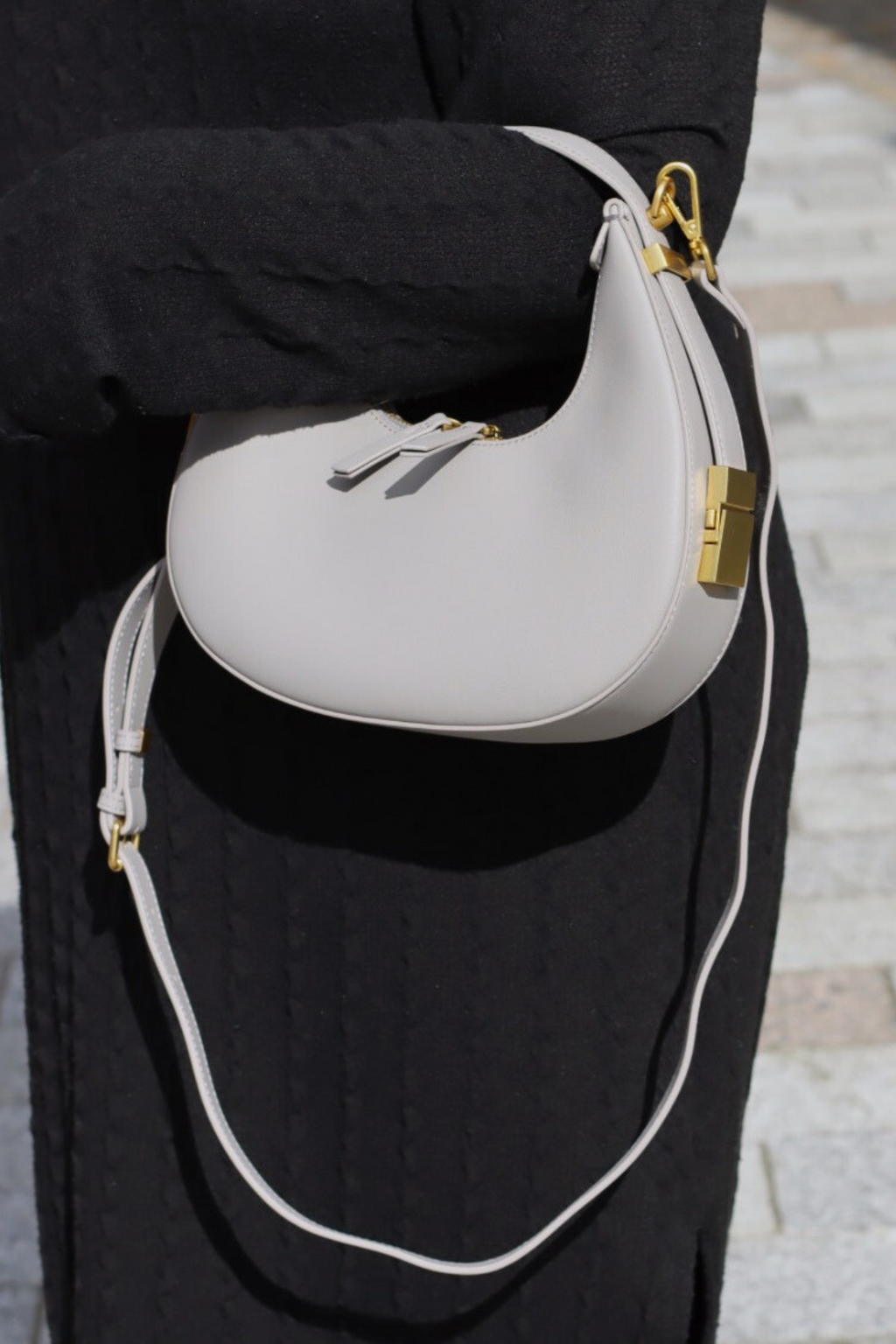 FREDDY BAG MACARON (LIGHT GREY)