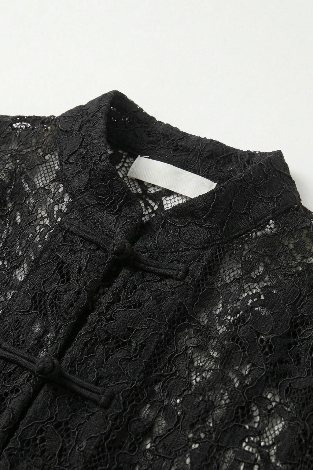 COSETTE LACE SHIRT BLACK