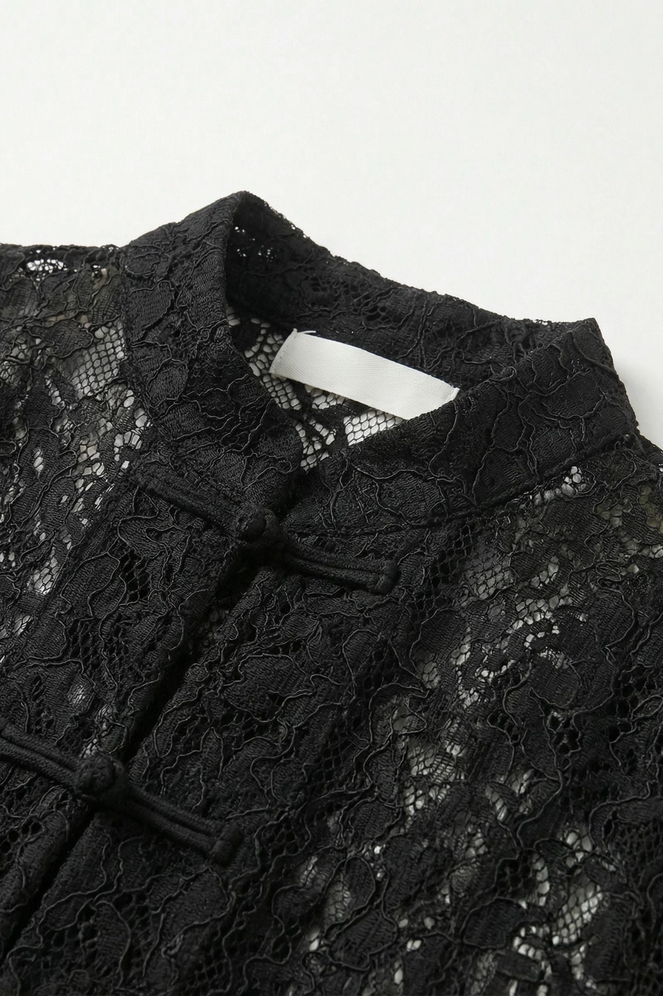 COSETTE LACE SHIRT BLACK