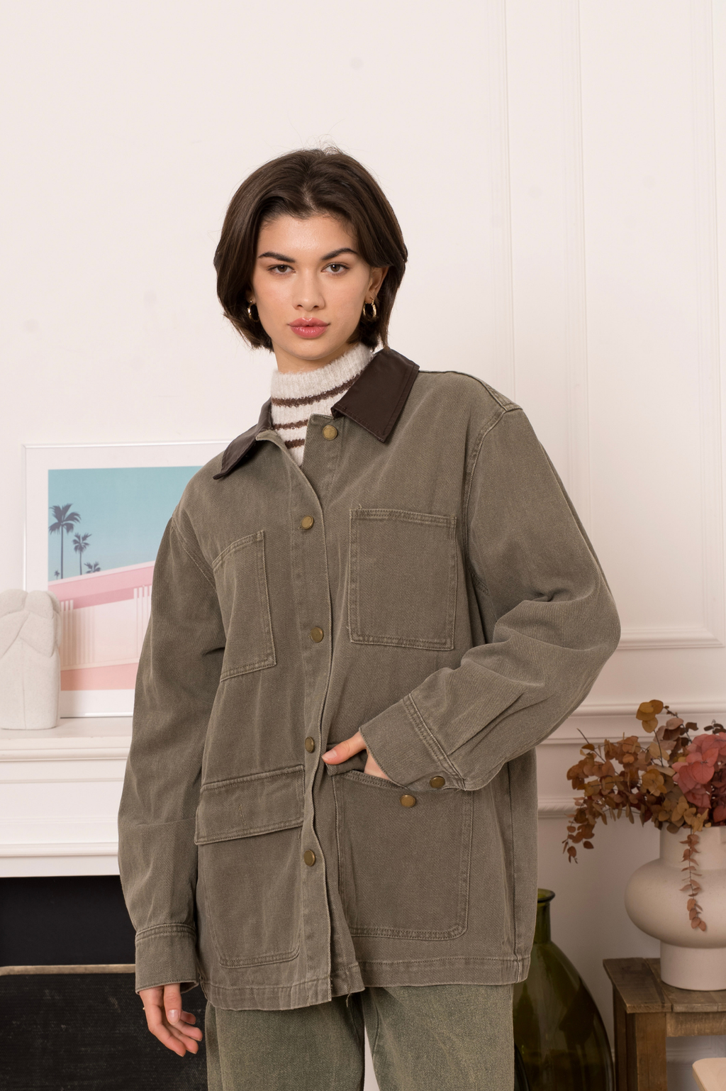 Dakota Jacket Khaki