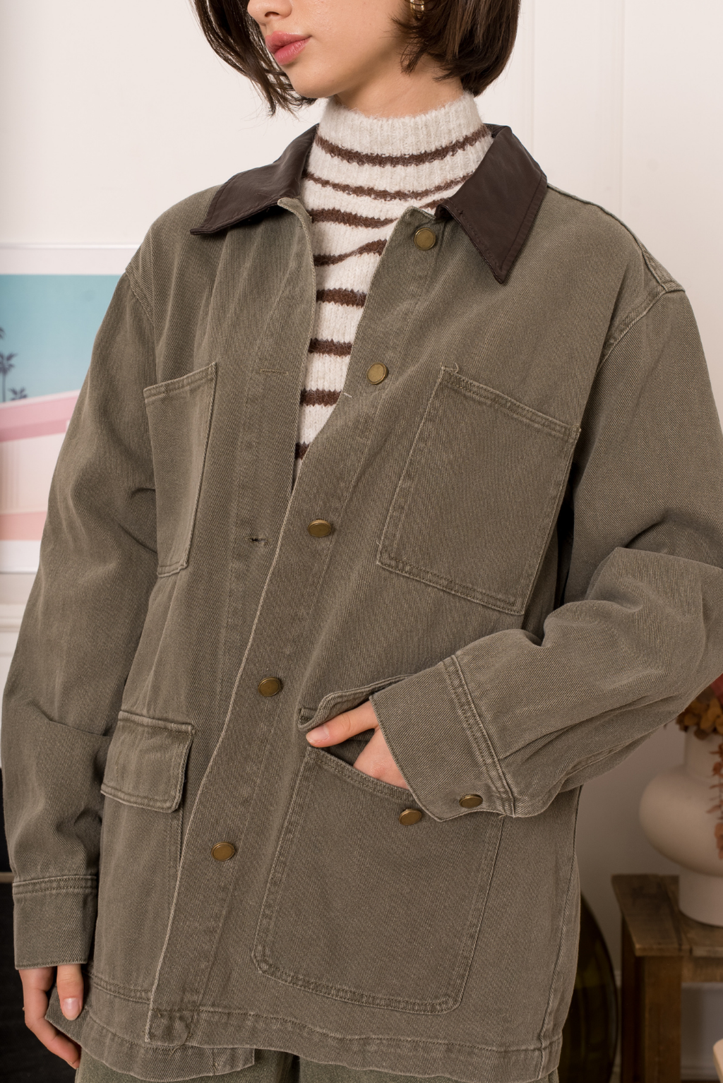 Dakota Jacket Khaki