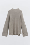 KALI OVERSIZED SWEATER TAUPE