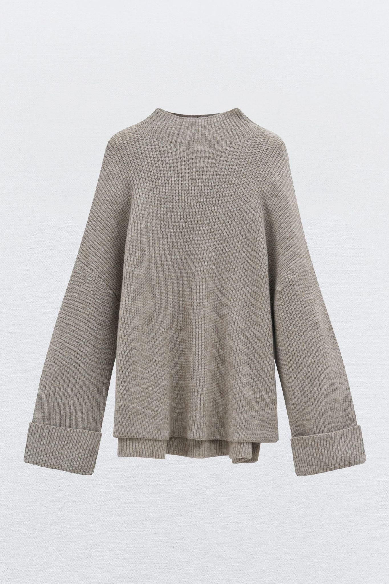 KALI OVERSIZED SWEATER TAUPE