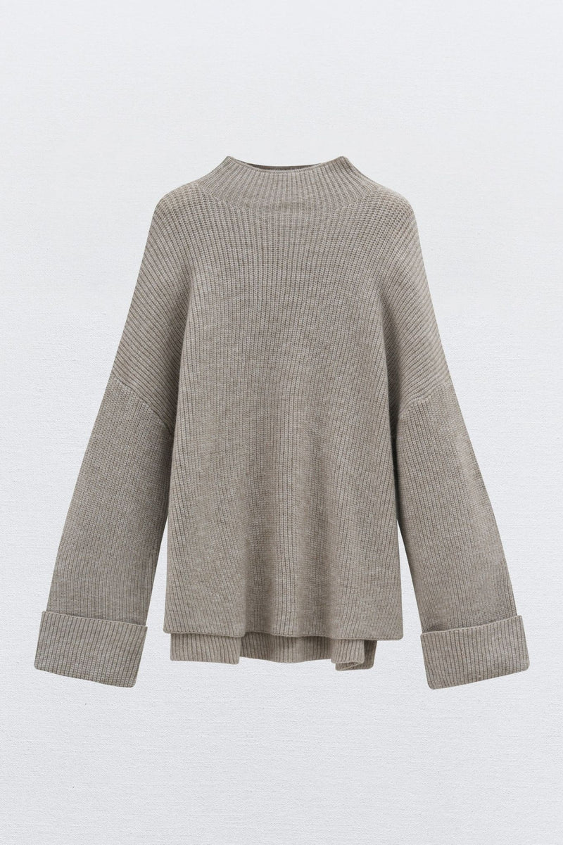 KALI OVERSIZED SWEATER TAUPE