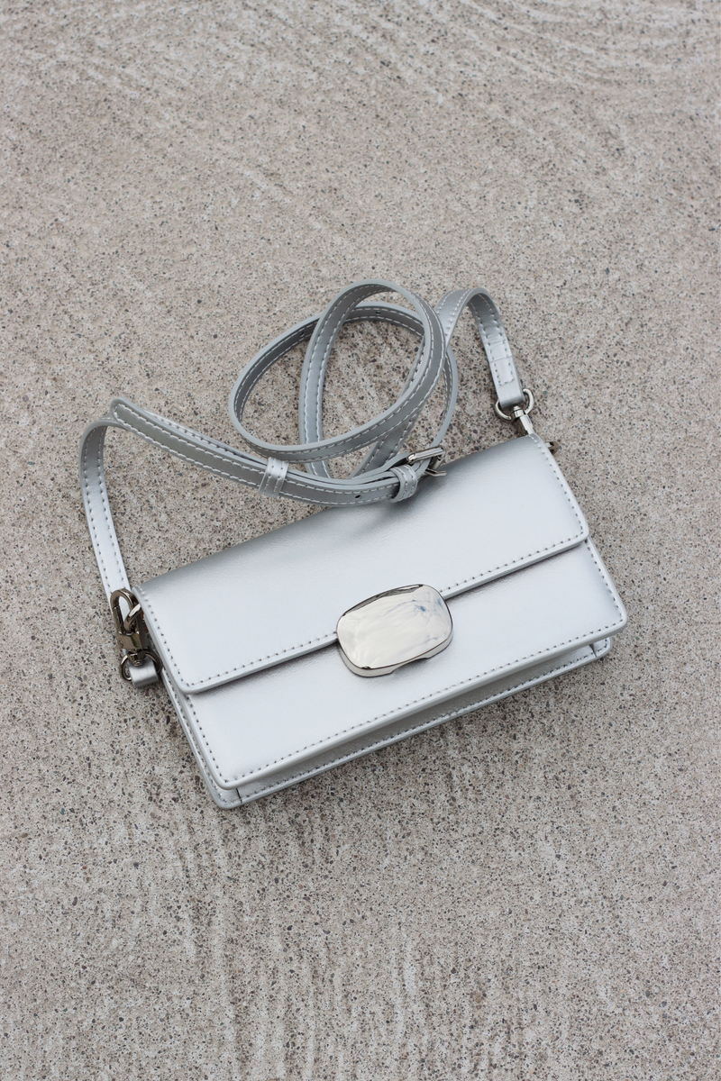 CELIA MINI CLUTCH WITH STRAPS TAN