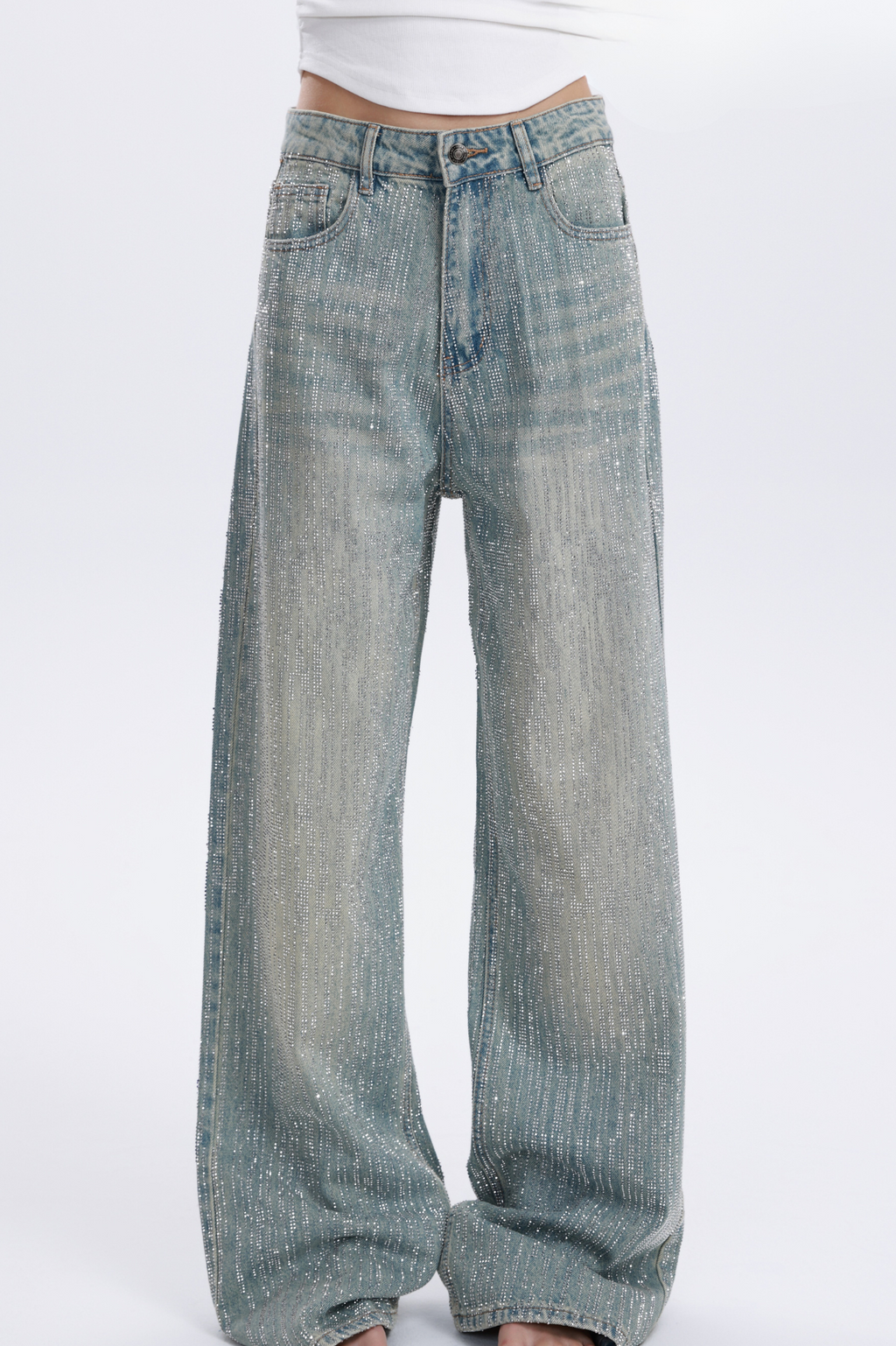 MARI EMBELLISHED JEANS