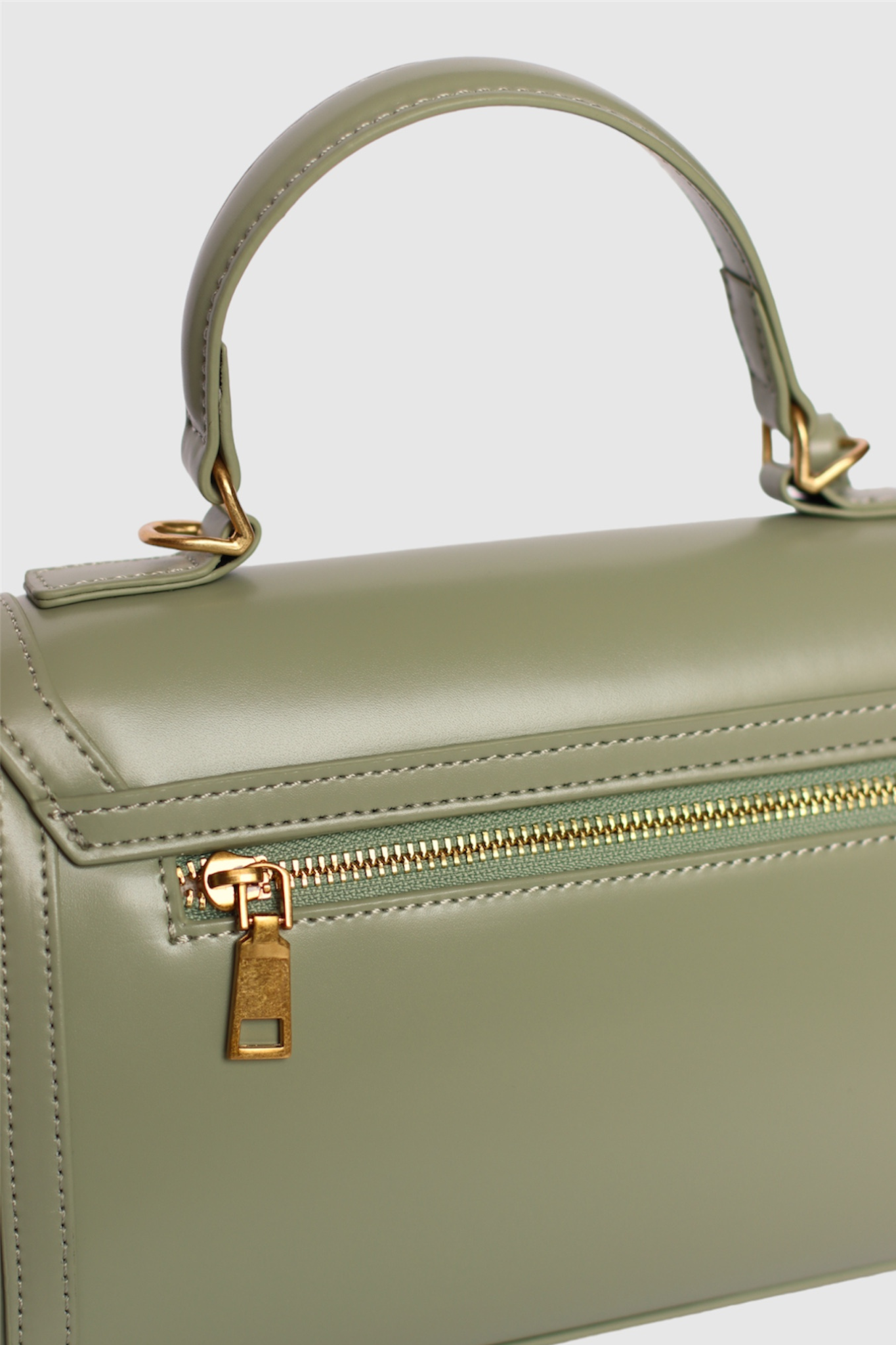 Fleur Top Handle Handbag Tan