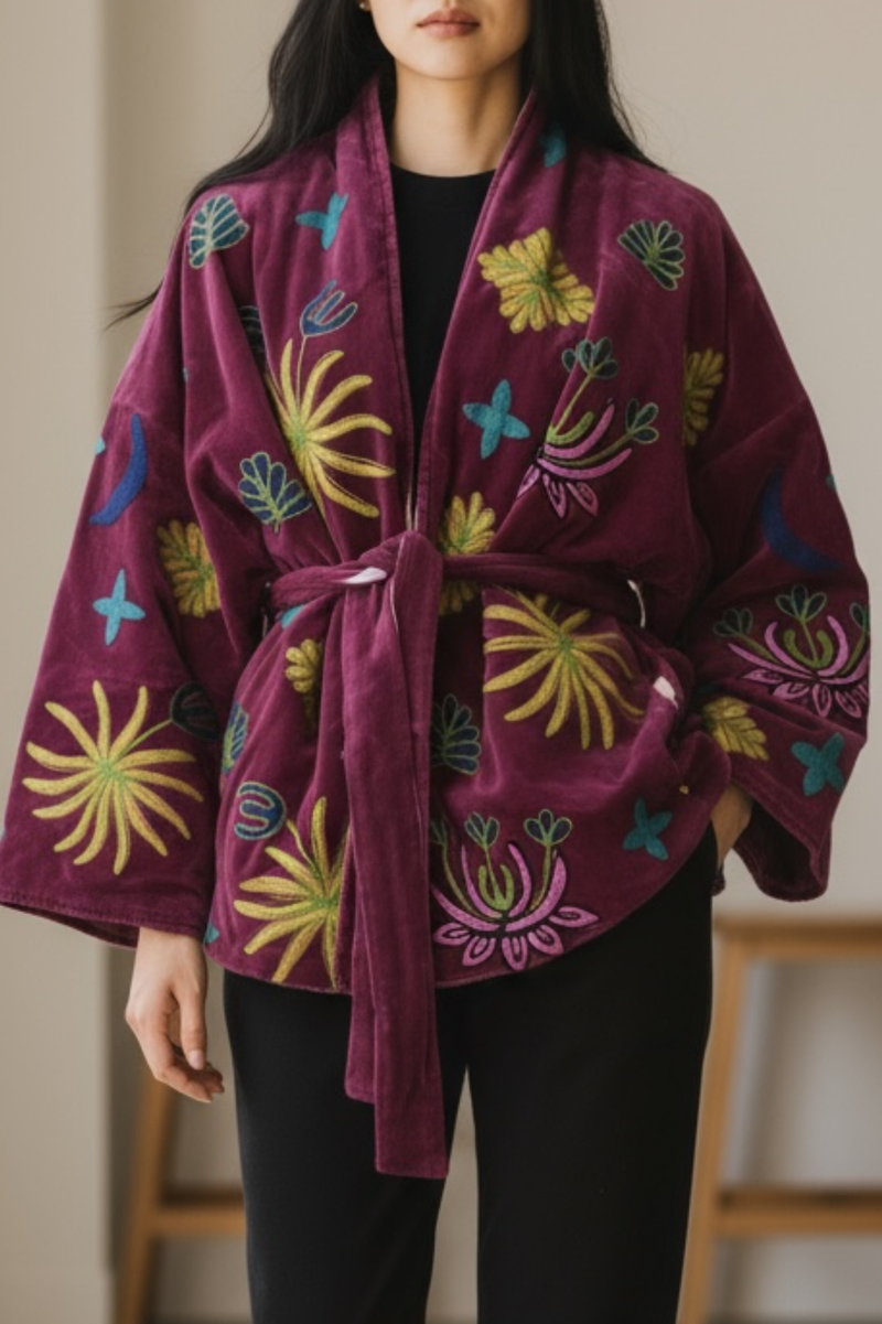 RORY JACKET DEEP PURPLE