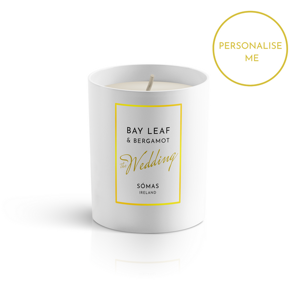 WEDDING CANDLE BAY LEAF & BERGAMOT