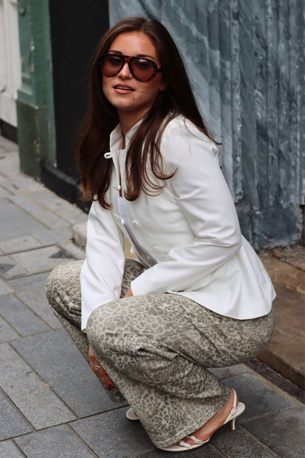 Kai Mock Neck Blazer