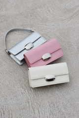 CELIA MINI CLUTCH WITH STRAPS PINK