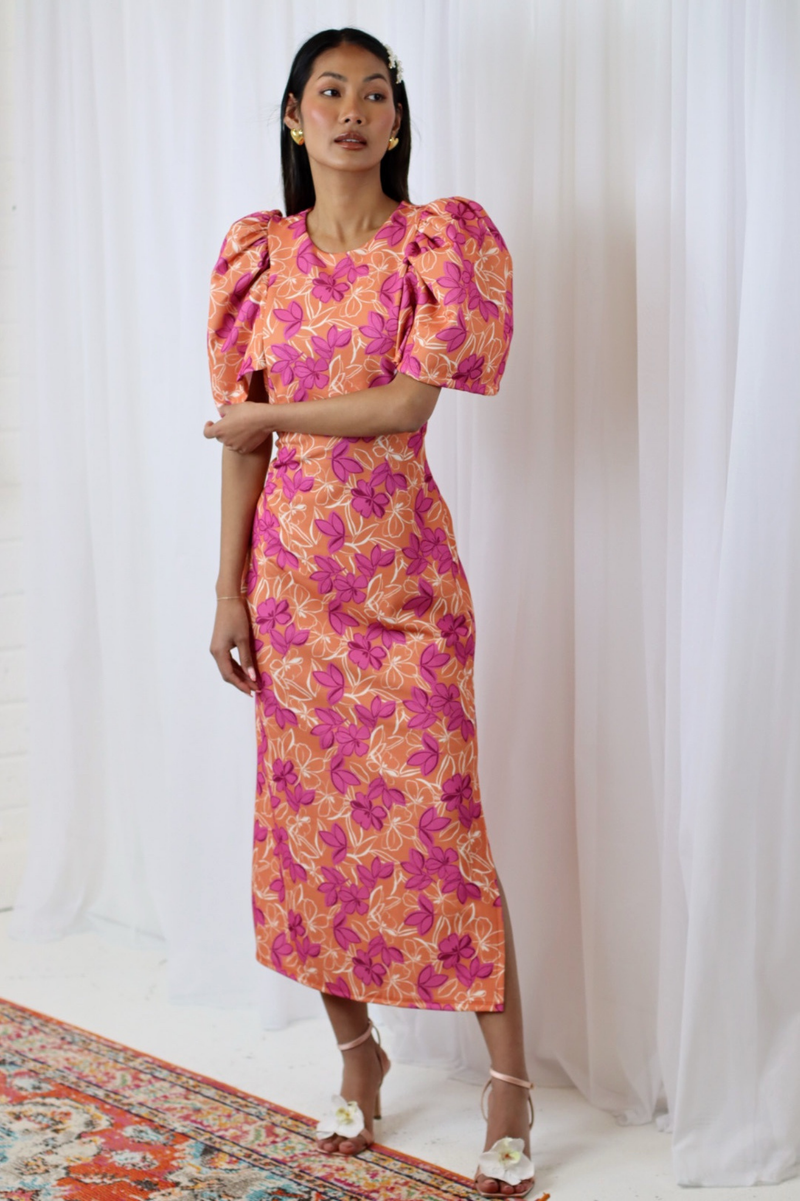 SELENA DRESS ORANGE