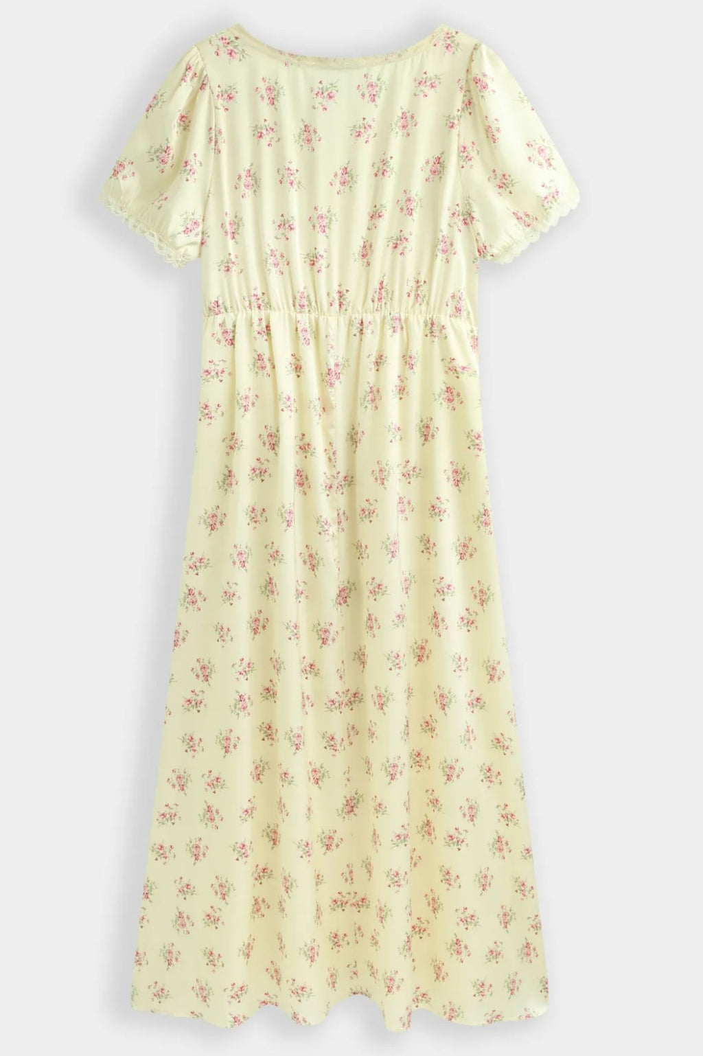 SUNNY SATIN FLORAL DRESS