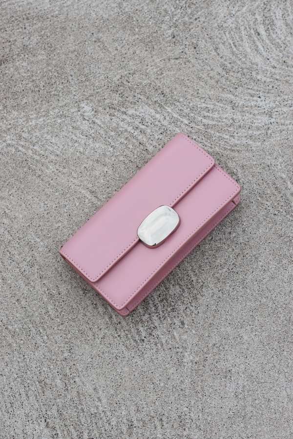 CELIA MINI CLUTCH WITH STRAPS PINK