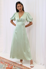 SADIE BOW BACK DRESS MINT