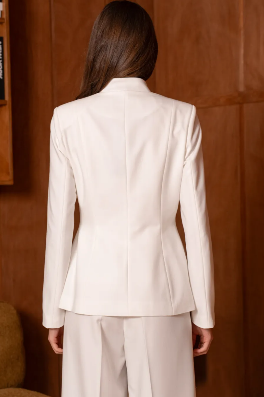 Kai Mock Neck Blazer
