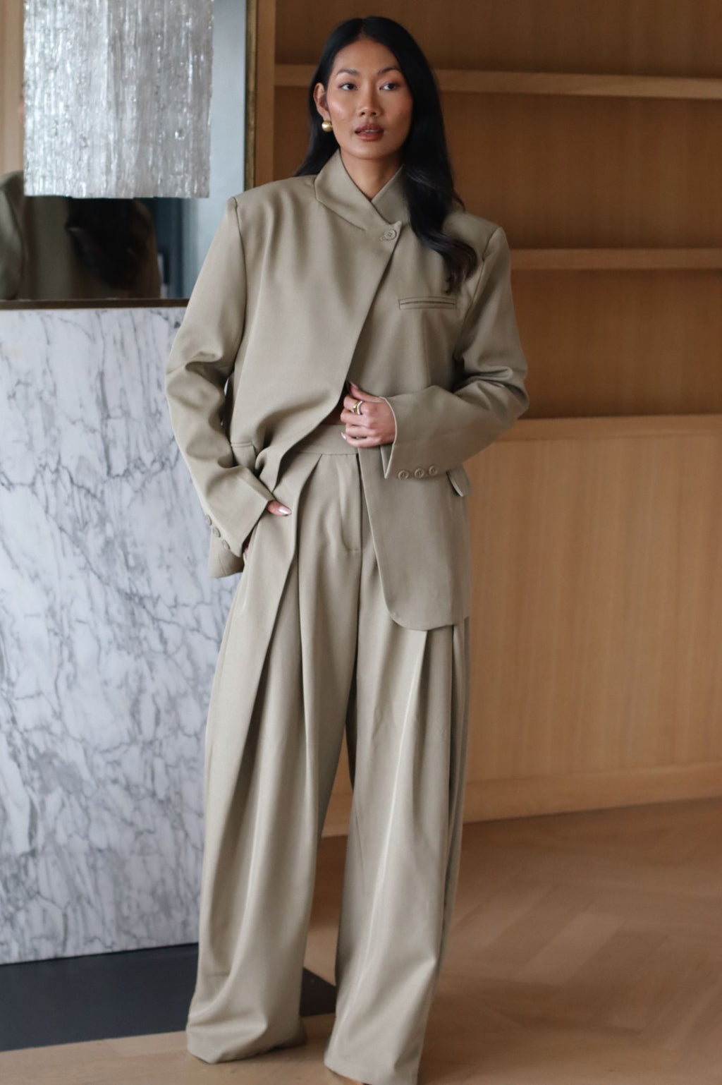 KENNEDY TROUSERS BROWN