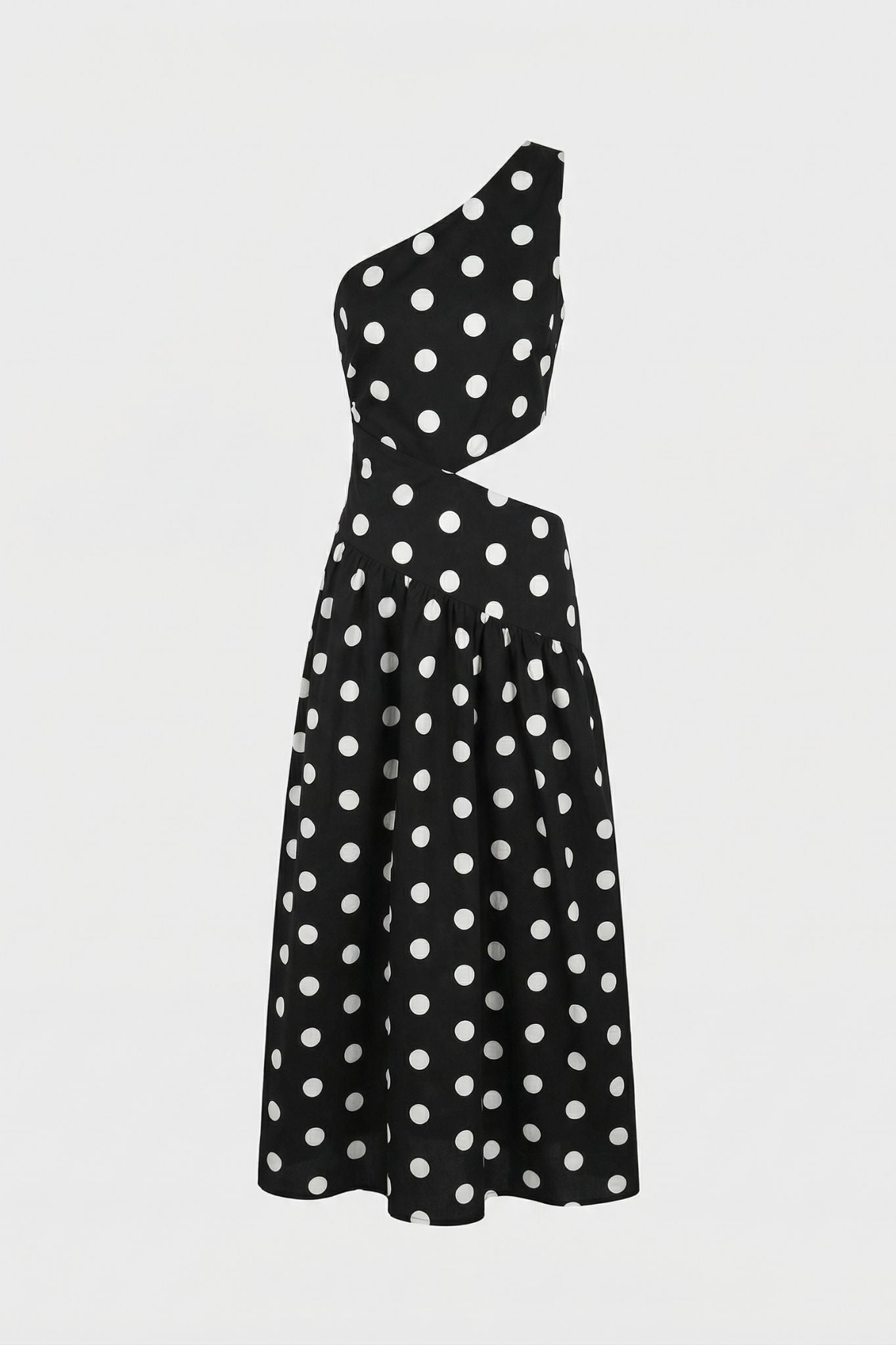 SASKIA POLKA DOT DRESS BLACK SMAS STUDIO SASKIA POLKA DOT DRESS BLACK SMAS STUDIO