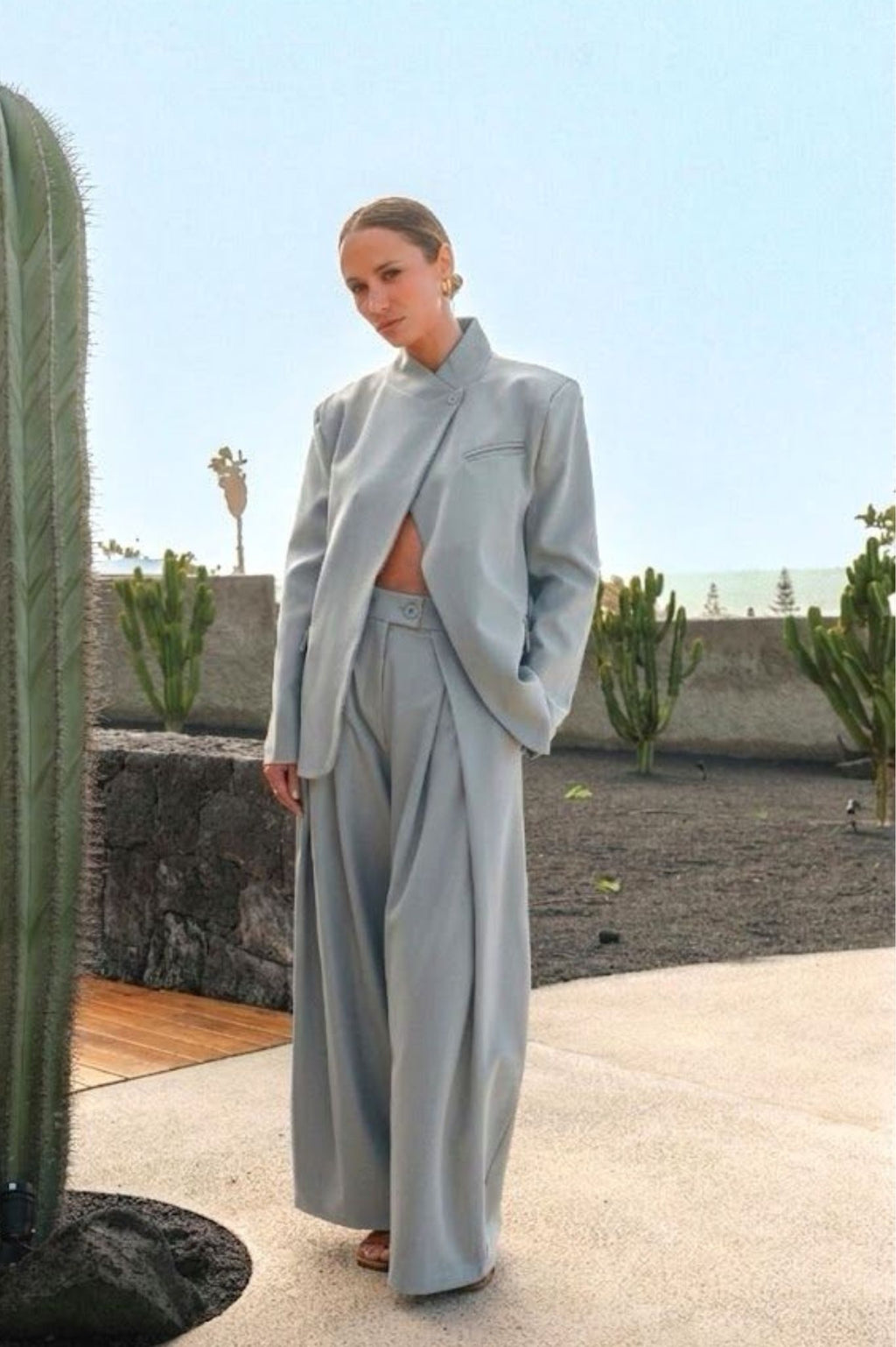 KENNEDY BLAZER DOVE GREY