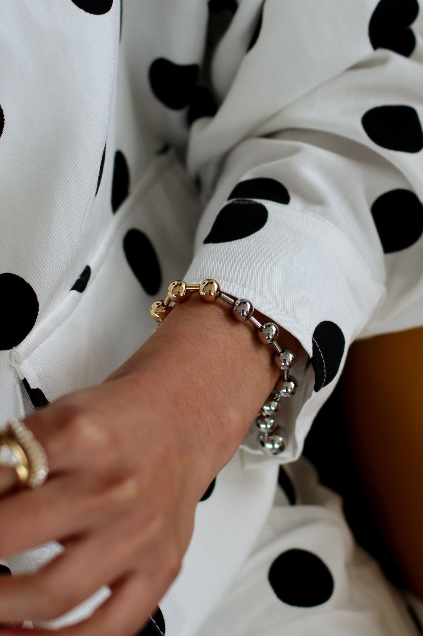 Elma Two Tone Bracelet