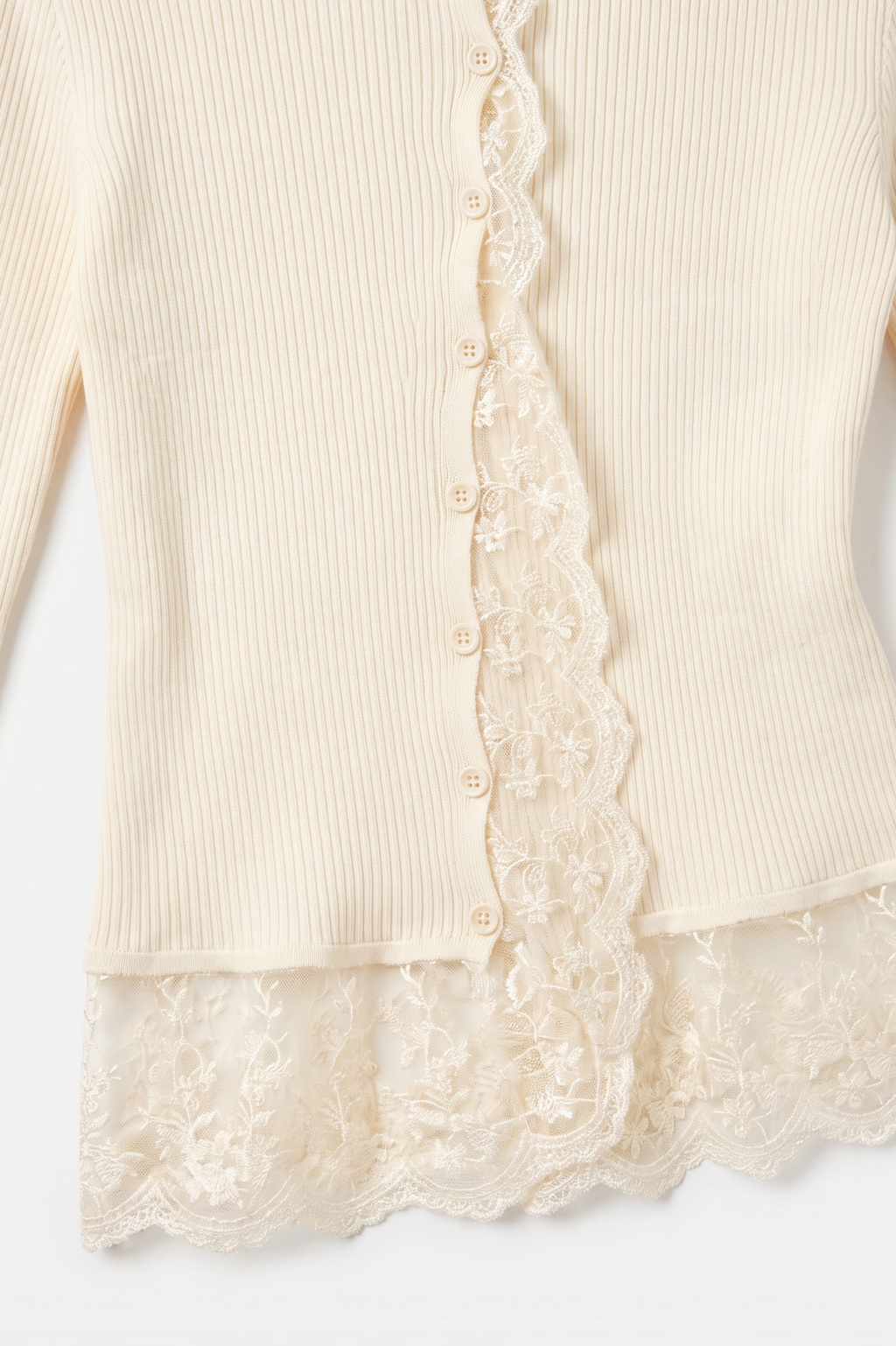 KAY RIBBED KNITTED TOP