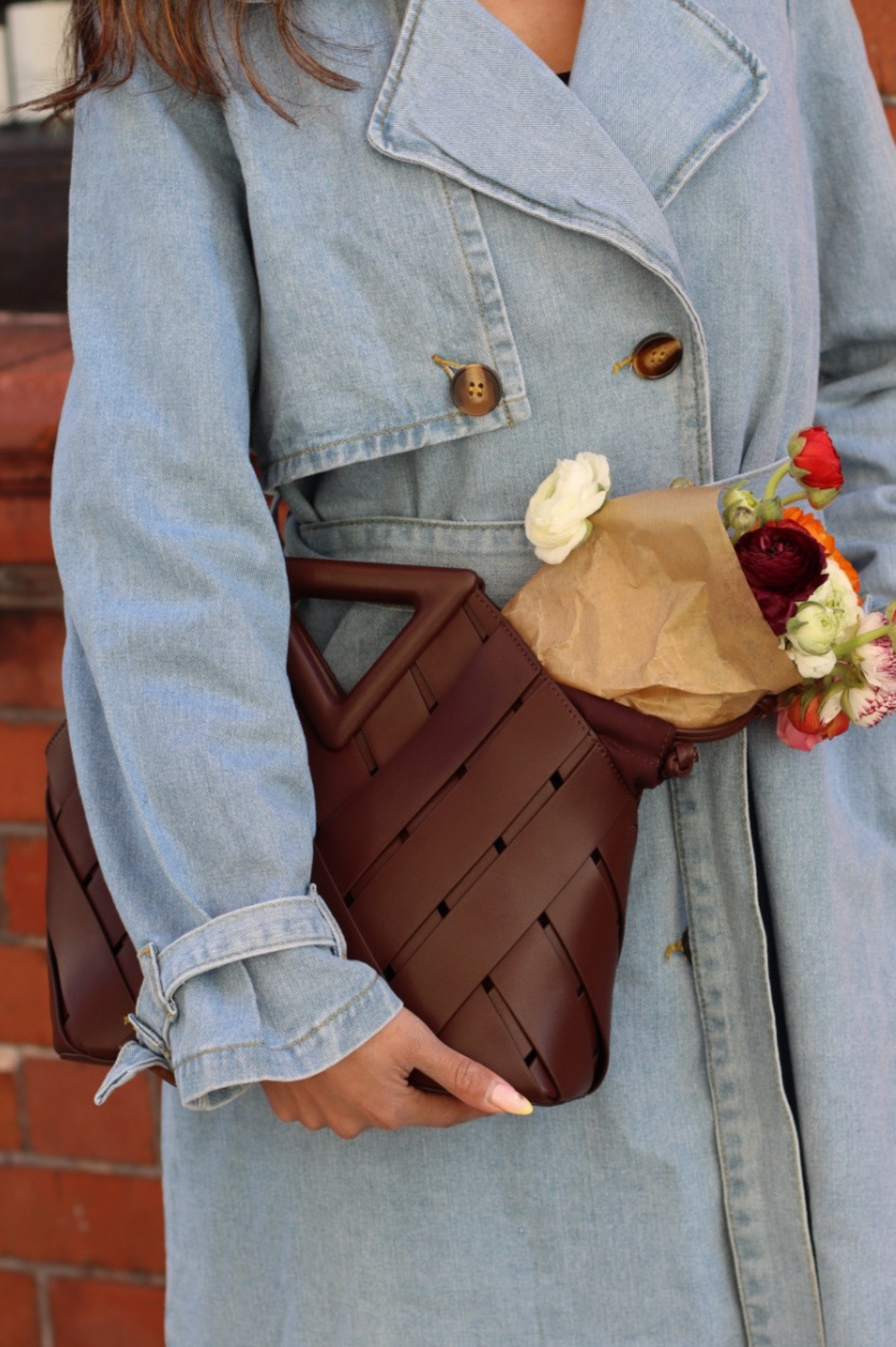 FOSTER MINI TOTE BAG CHOCOLATE