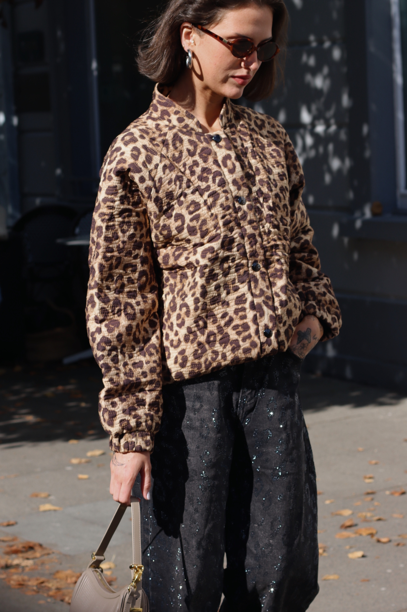 LIVETT LEOPARD PRINT JACKET
