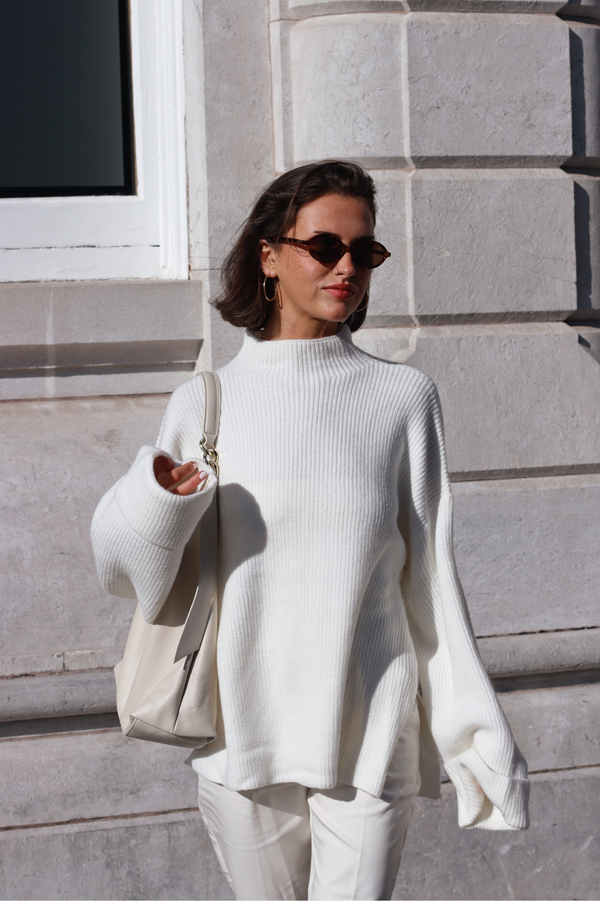 KALI OVERSIZED SWEATER IVORY