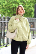YVES BOMBER JACKET SAGE