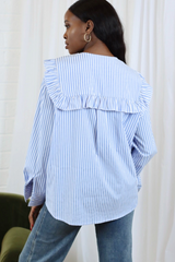 COLETTE SHIRT BLUE STRIPE