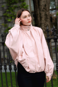 YVES BOMBER JACKET BABY PINK