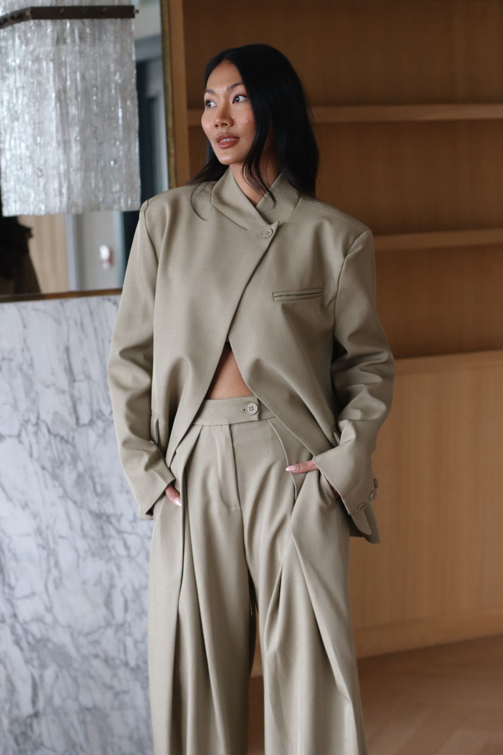 KENNEDY TROUSERS BROWN