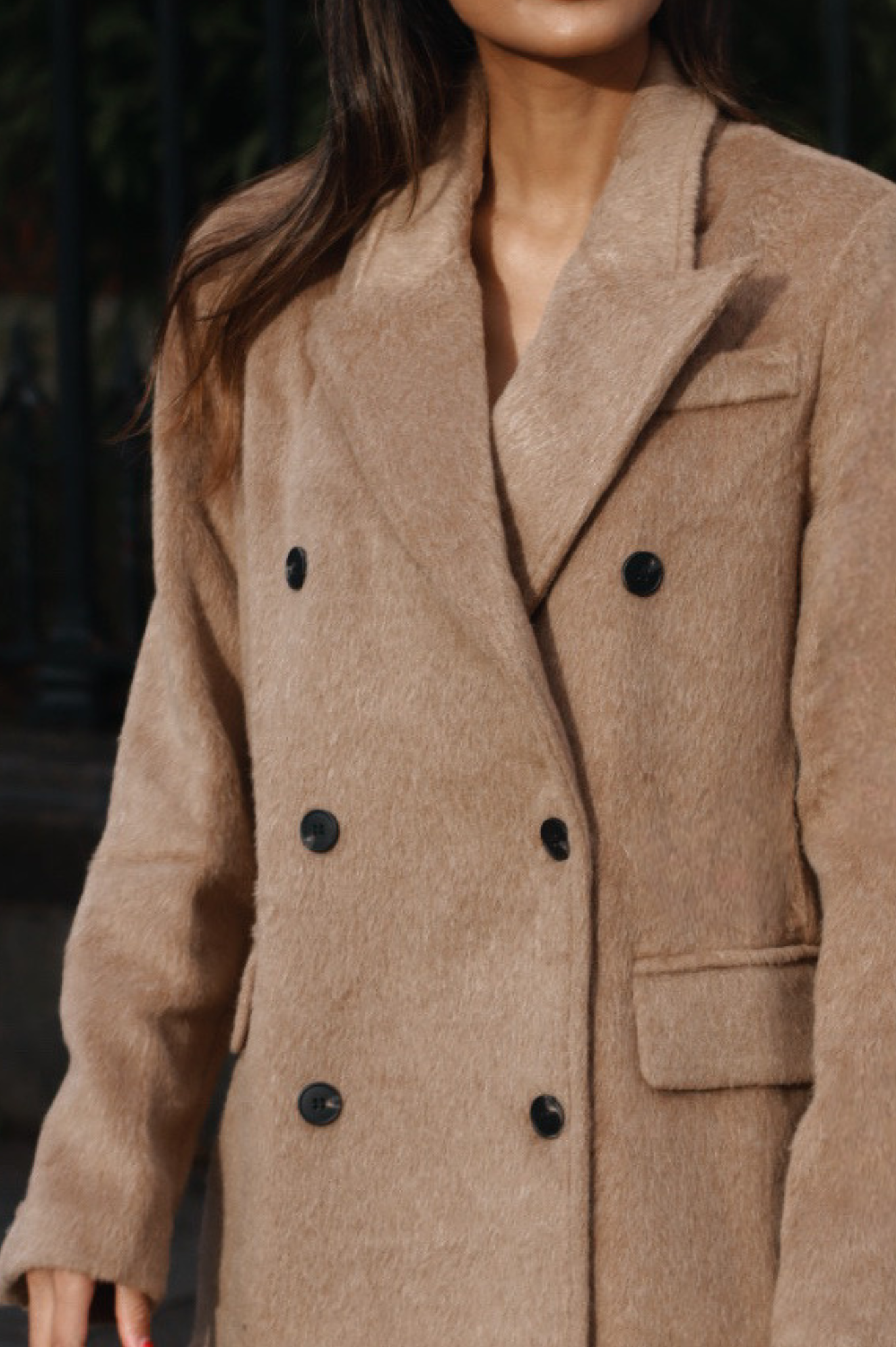 LENNY BRUSHED BLAZER CARMEL