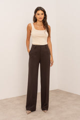 Karr Trousers Chocolate