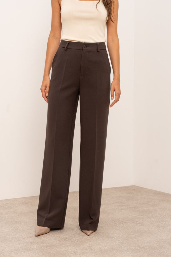 Karr Trousers Chocolate