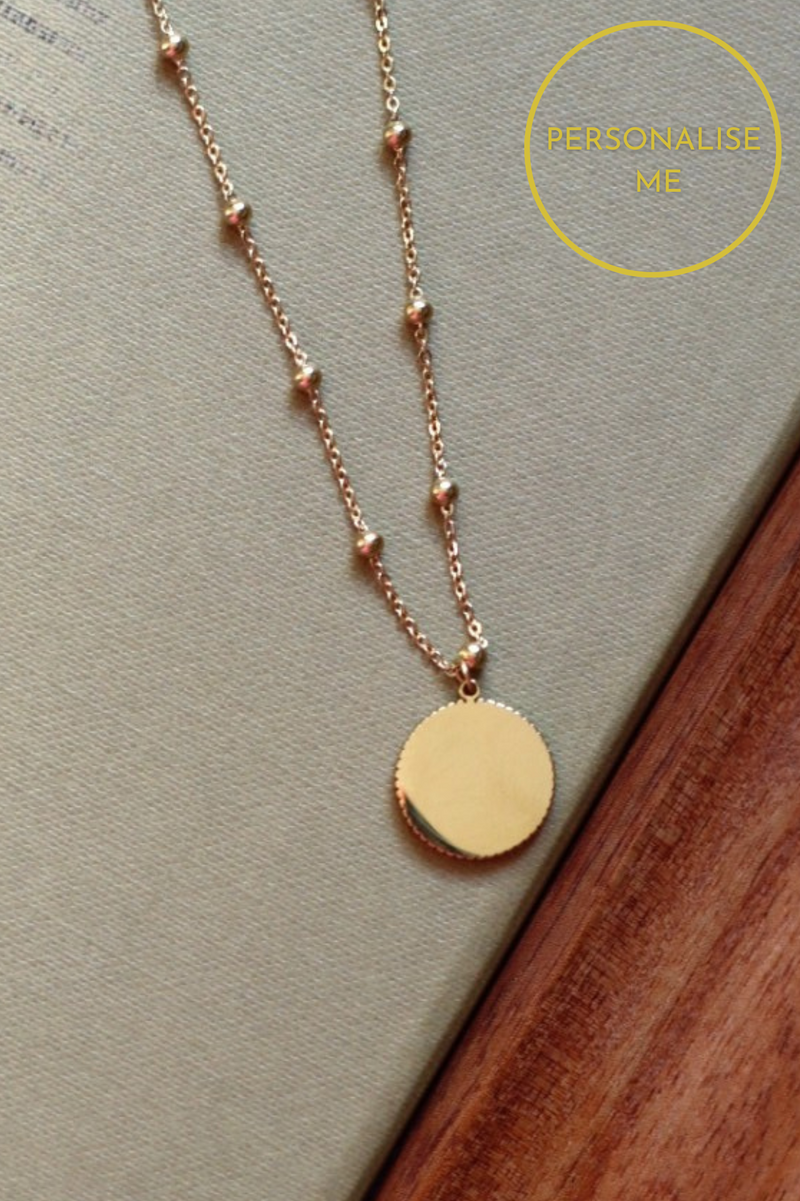 Round Pendant Necklace