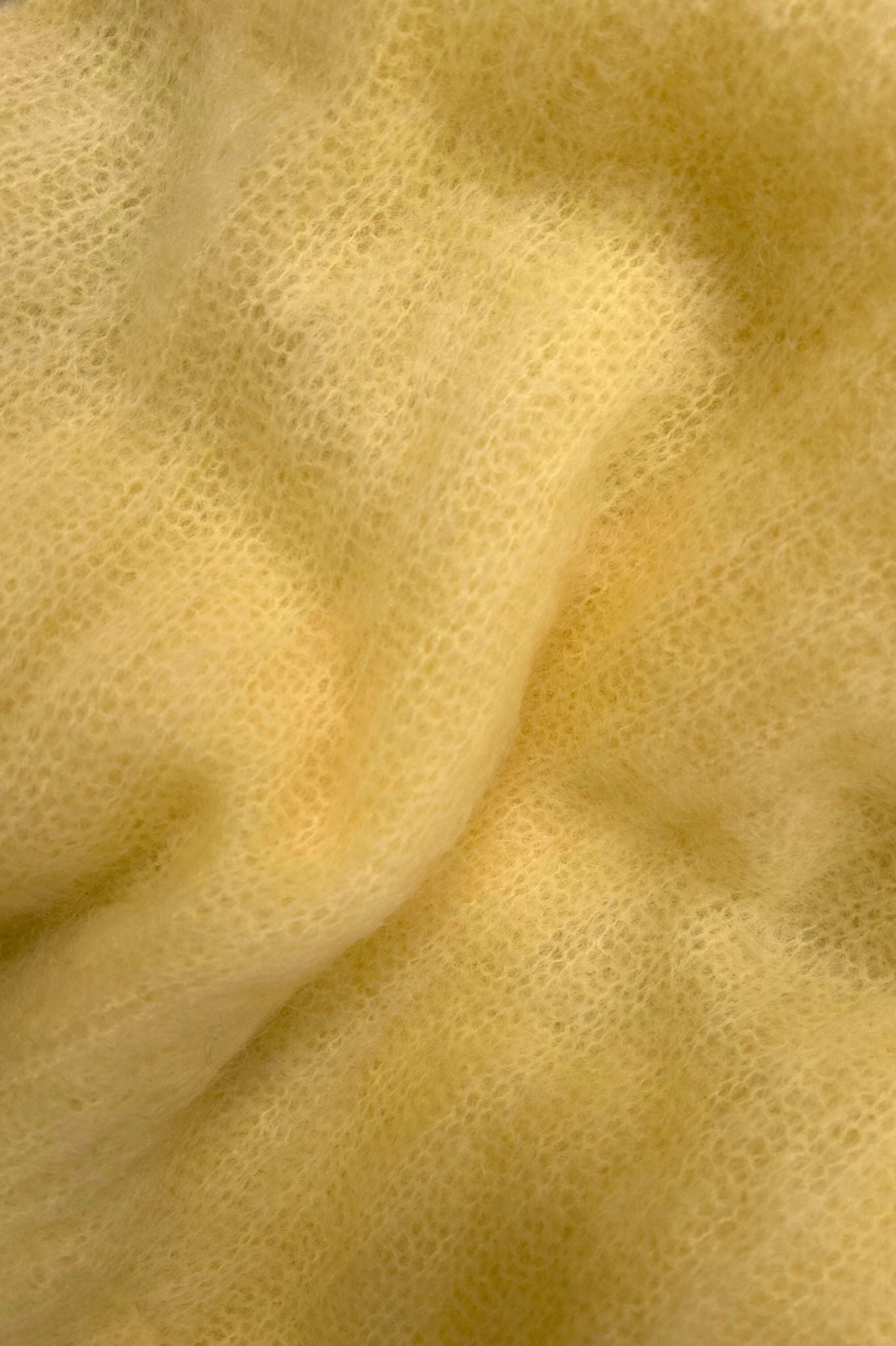 KELLY MOHAIR BLEND SWEATER BUTTER YELLOW