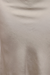 Dallas Midi Textured Skirt Ivory