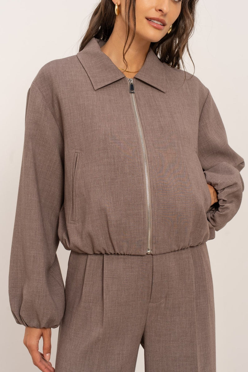 Karsen Bomber Taupe